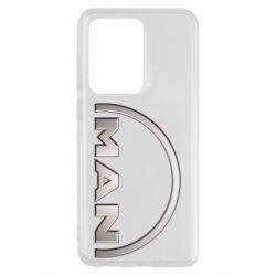 Чехол для Samsung S20 Ultra Man metallic logo - PrintSalon