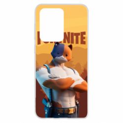 Чехол для Samsung S20 Ultra Meowscles and logo - PrintSalon