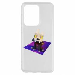 Чехол для Samsung S20 Ultra Minecraft King - PrintSalon