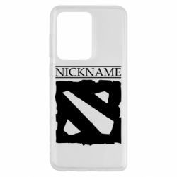 Чехол для Samsung S20 Ultra Nickname Dota - PrintSalon