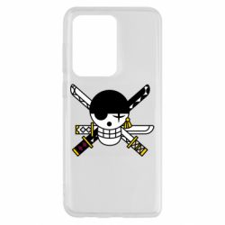 Чехол для Samsung S20 Ultra One Piece Zoro logo
