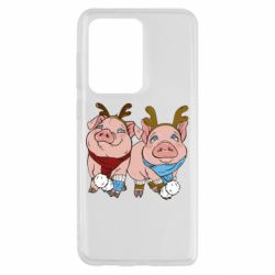 Чехол для Samsung S20 Ultra Pigs - PrintSalon