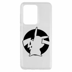 Чехол для Samsung S20 Ultra Pikachu silhouette