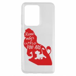 Чехол для Samsung S20 Ultra Remember who you are - PrintSalon