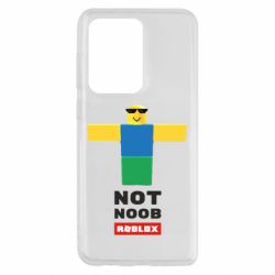 Чехол для Samsung S20 Ultra Roblox Not Noob - PrintSalon
