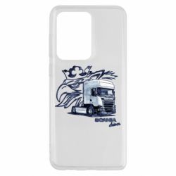 Чехол для Samsung S20 Ultra Scania watercolor art - PrintSalon