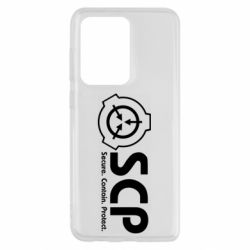 Чохол для Samsung S20 Ultra SCP logo text - PrintSalon