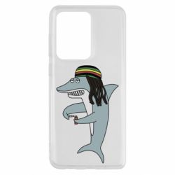 Чехол для Samsung S20 Ultra Shark Rastaman - PrintSalon