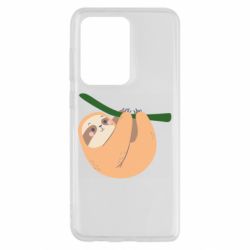 Чехол для Samsung S20 Ultra Sloth on a branch - PrintSalon