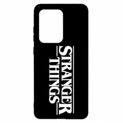 Чехол для Samsung S20 Ultra Stragner Things Logo - PrintSalon