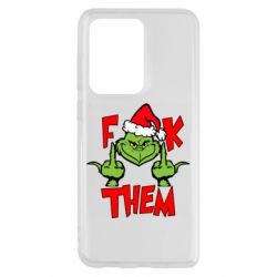 Чехол для Samsung S20 Ultra The grinch f*ck them - PrintSalon