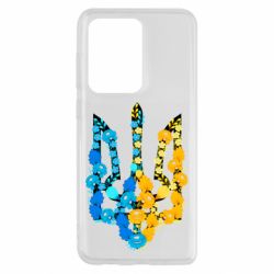 Чохол для Samsung S20 Ultra Тризуб квіти Україна - PrintSalon