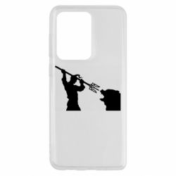 Чехол для Samsung S20 Ultra Тризубом по морде - PrintSalon