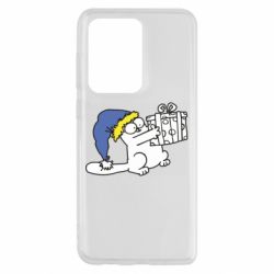 Чехол для Samsung S20 Ultra Украинский кот саймона с подарком - PrintSalon