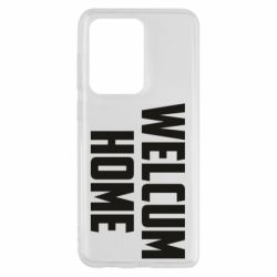 Чехол для Samsung S20 Ultra Welcum Home - PrintSalon