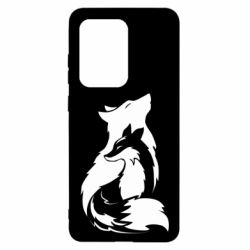 Чехол для Samsung S20 Ultra Wolf And Fox - PrintSalon