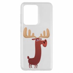 Чехол для Samsung S20 Ultra Забавный олень - PrintSalon
