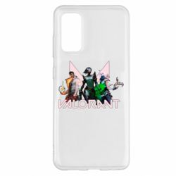 Чехол для Samsung S20 Valorant characters - PrintSalon