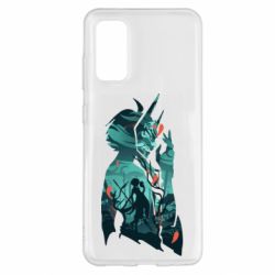Чехол для Samsung S20 Xiao silhouette - PrintSalon