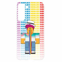 Чехол для Samsung S21 3D Roblox Rainbow - PrintSalon