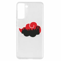 Чехол для Samsung S21+ Akatsuki Members Red Cloud - PrintSalon