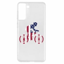 Чохол для Samsung S21+ American cyclist