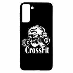 Чехол для Samsung S21+ Angry CrossFit - PrintSalon