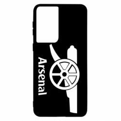 Чехол для Samsung S21 Arsenal simple logo - PrintSalon