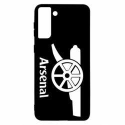 Чехол для Samsung S21+ Arsenal simple logo - PrintSalon