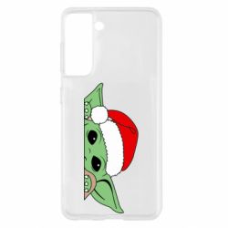 Чехол для Samsung S21 Baby Yoda Santa