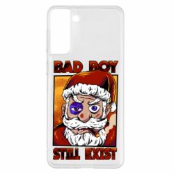 Чехол для Samsung S21+ Bad Santa - PrintSalon