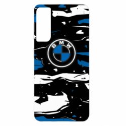 Чехол для Samsung S21 BMW logo and art background - PrintSalon