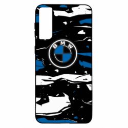 Чехол для Samsung S21+ BMW logo and art background - PrintSalon