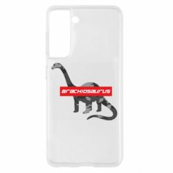 Чехол для Samsung S21 Brachiosaurus - PrintSalon