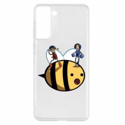 Чехол для Samsung S21+ Brave bee - PrintSalon