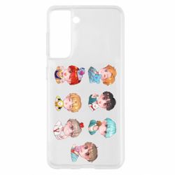 Чехол для Samsung S21 BTS cute boys - PrintSalon