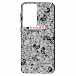 Чехол для Samsung S21 BTS 방탄소년단 - PrintSalon
