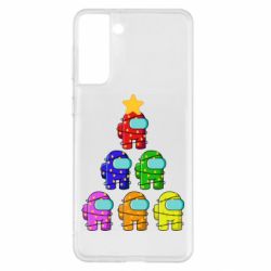 Чохол для Samsung S21+ Christmas Tree Among Us-PrintSalon Чохол для Samsung S21+ Christmas Tree Among Us