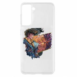 Чехол для Samsung S21 Cowboy Bebop abstraction - PrintSalon