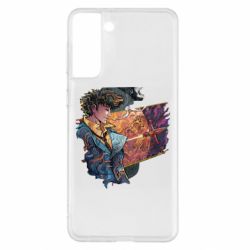 Чехол для Samsung S21+ Cowboy Bebop abstraction - PrintSalon