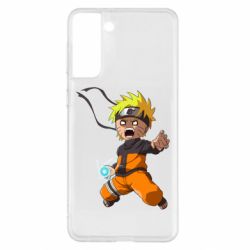 Чехол для Samsung S21+ Crazy Naruto - PrintSalon
