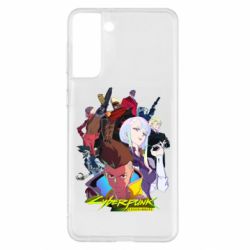 Чехол для Samsung S21+ Cyberpunk: Edgerunners - PrintSalon