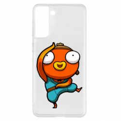 Чехол для Samsung S21+ Dancing Fishstick - PrintSalon