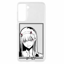 Чохол для Samsung S21 Darling in the franxx. - PrintSalon