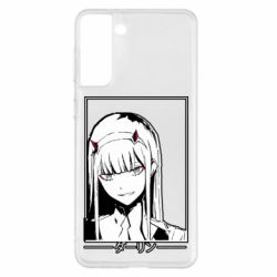 Чохол для Samsung S21+ Darling in the franxx. - PrintSalon