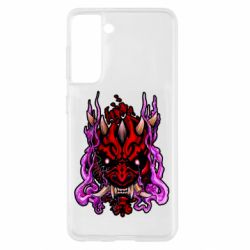 Чехол для Samsung S21 Darth Maul Japanese mask - PrintSalon
