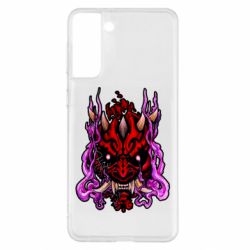 Чехол для Samsung S21+ Darth Maul Japanese mask - PrintSalon