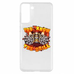 Чехол для Samsung S21+ Deep Rock Galactic You know The drill - PrintSalon
