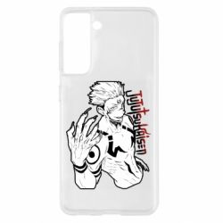 Чехол для Samsung S21 Demon Sukuna art - PrintSalon