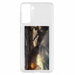 Чохол для Samsung S21+ Дракон арт - PrintSalon